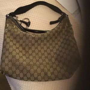 Gucci hopo Canvas fair condition in and out